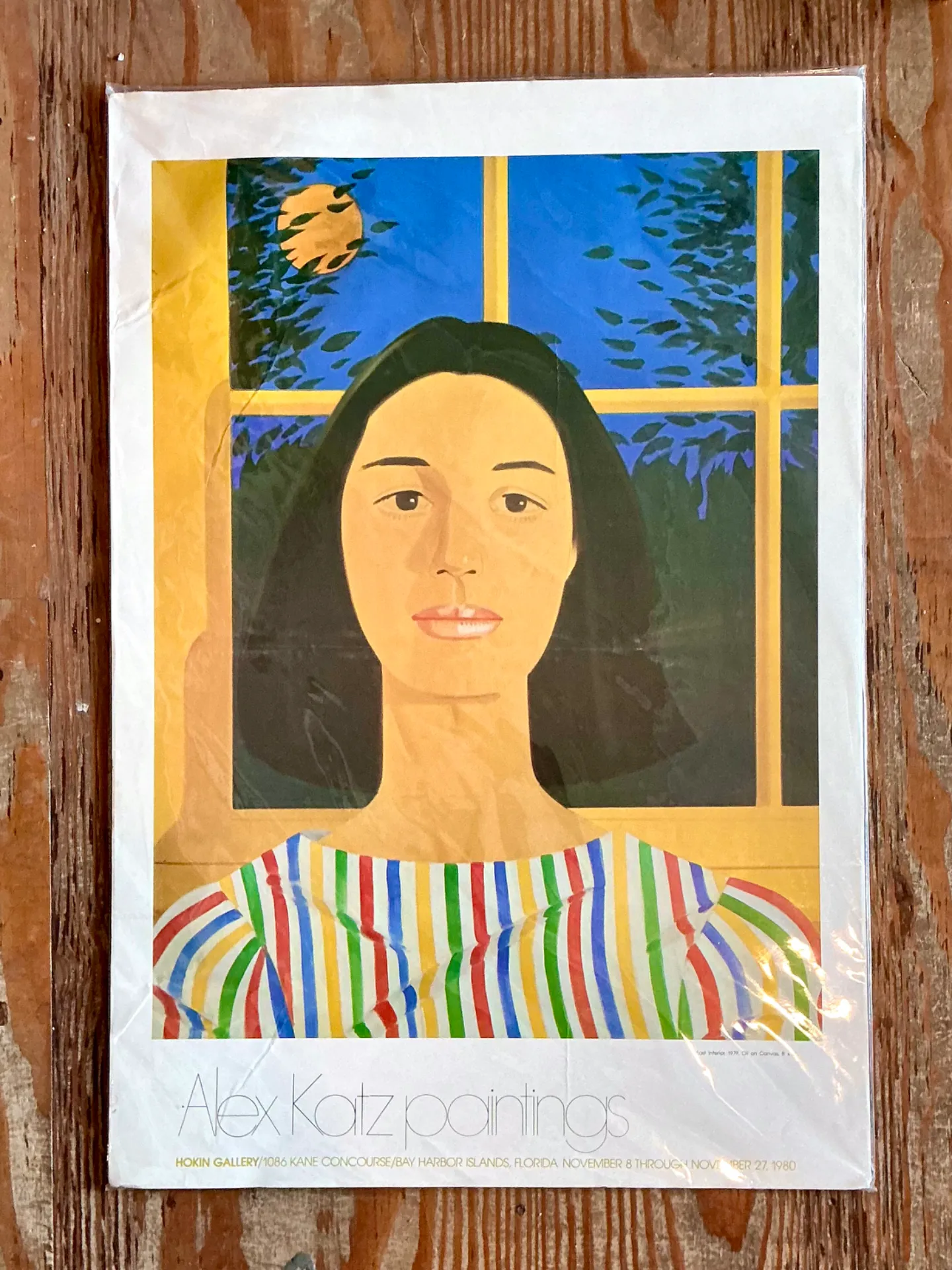 1980 Alex Katz Hokin Gallery Exhibition Poster — additional photo 5