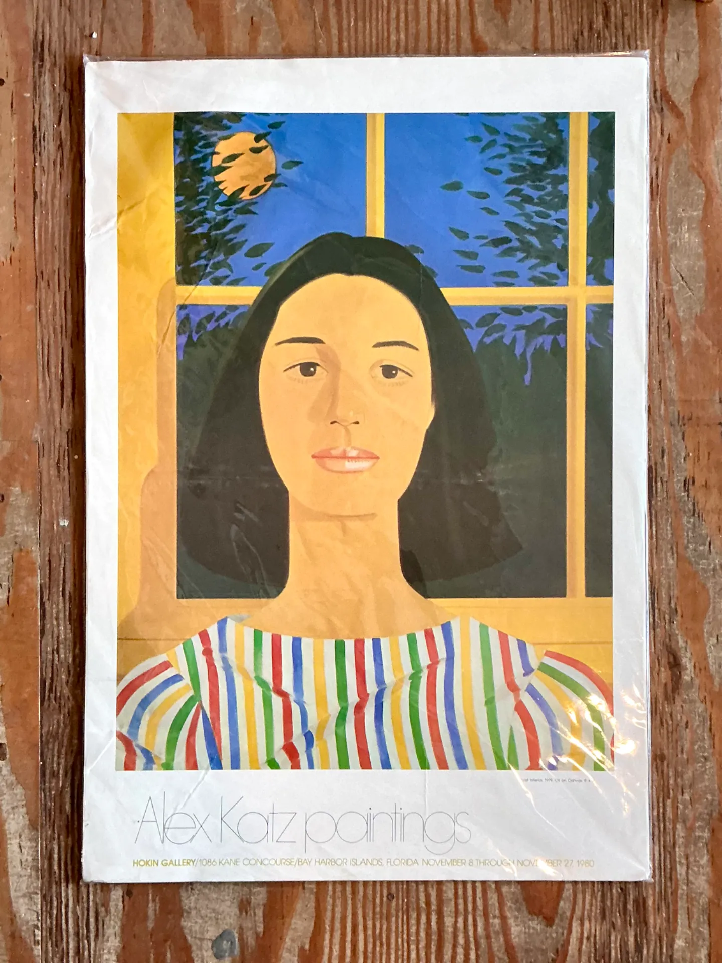 1980 Alex Katz Hokin Gallery Exhibition Poster — additional photo 6