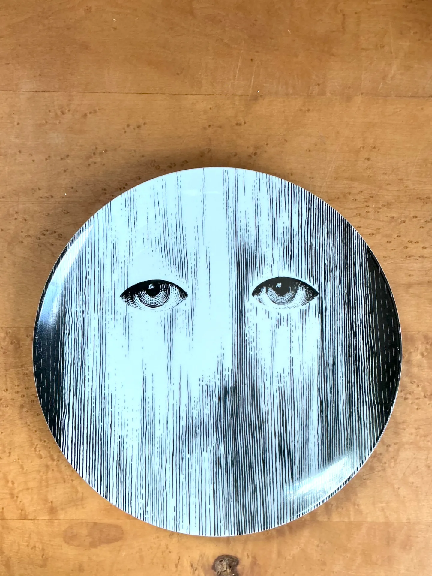 Fornasetti Tema e Variazioni Ceramic Plate — additional photo 3