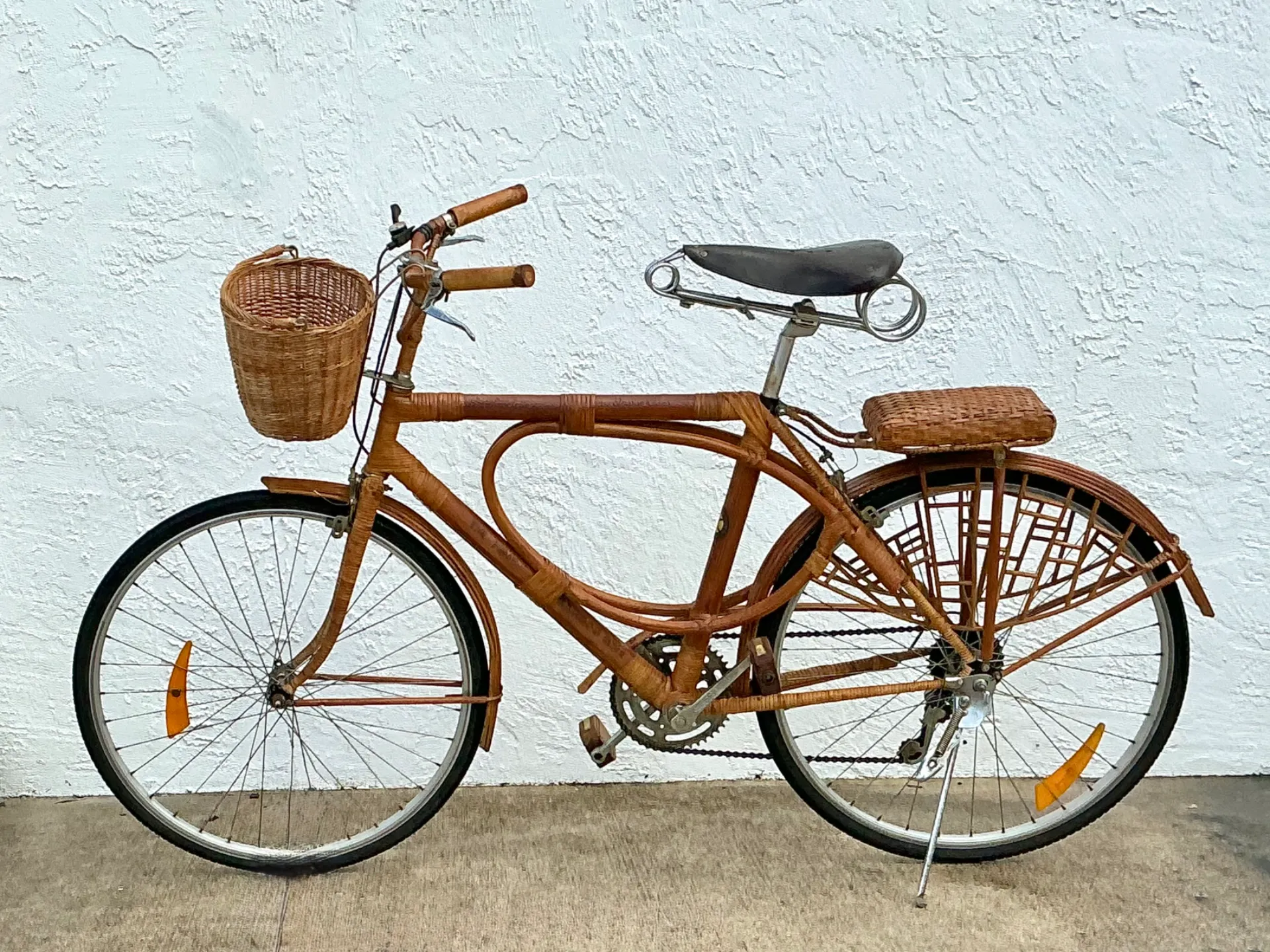 Vintage Bambooclette Rattan Bicycle — additional photo 2