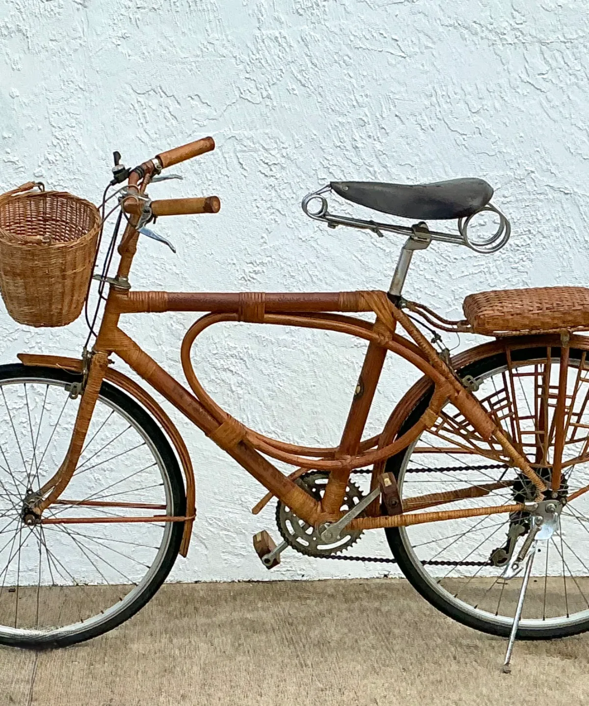 Vintage Bambooclette Rattan Bicycle — additional photo 2