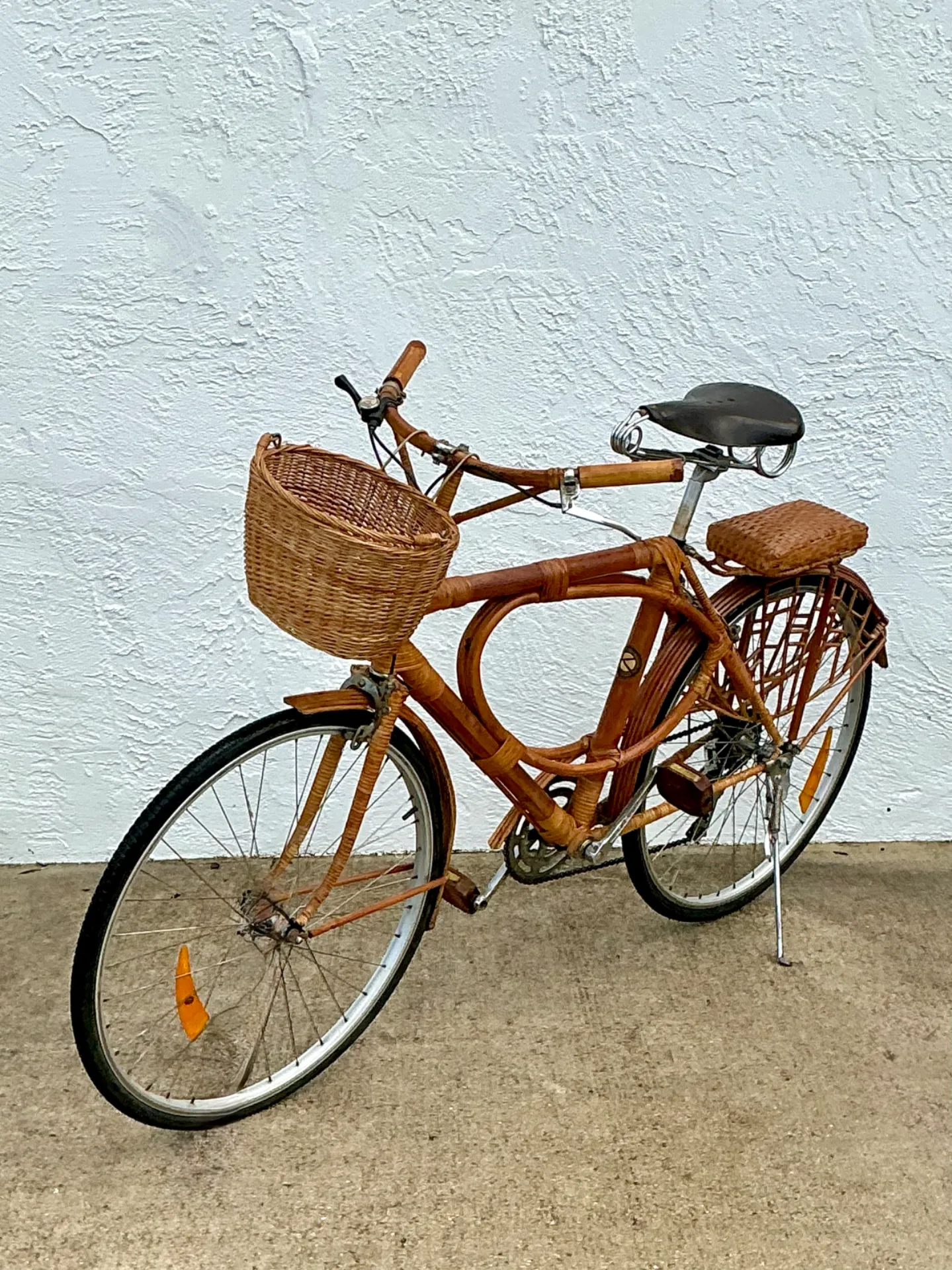 Vintage Bambooclette Rattan Bicycle — additional photo 5