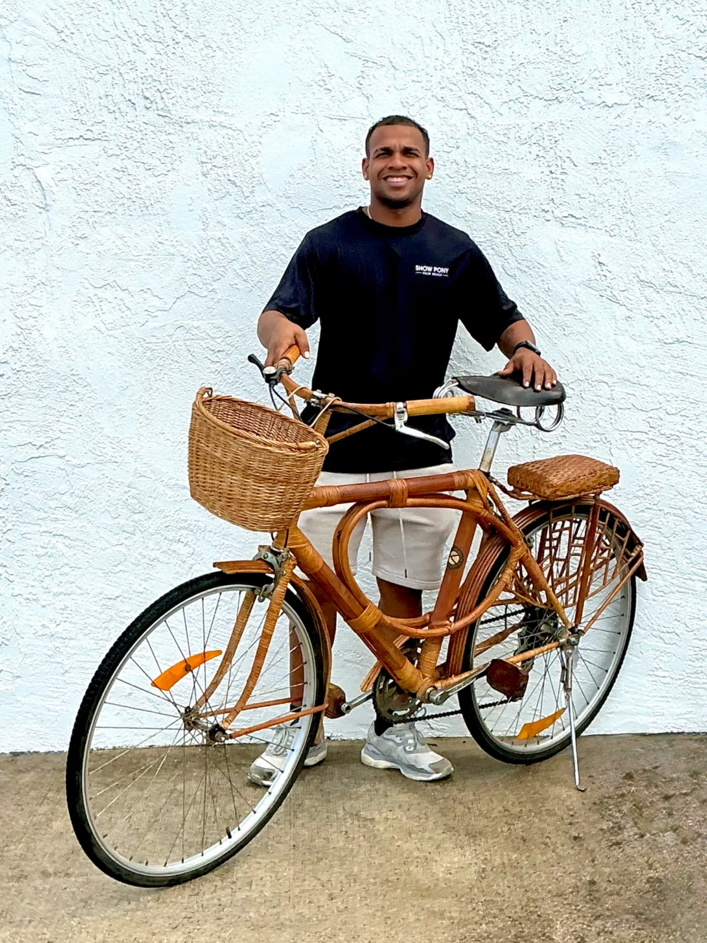 Vintage Bambooclette Rattan Bicycle — additional photo 3