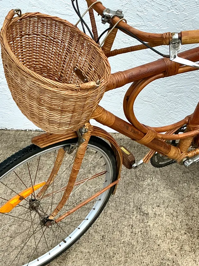 Vintage Bambooclette Rattan Bicycle — additional photo 1