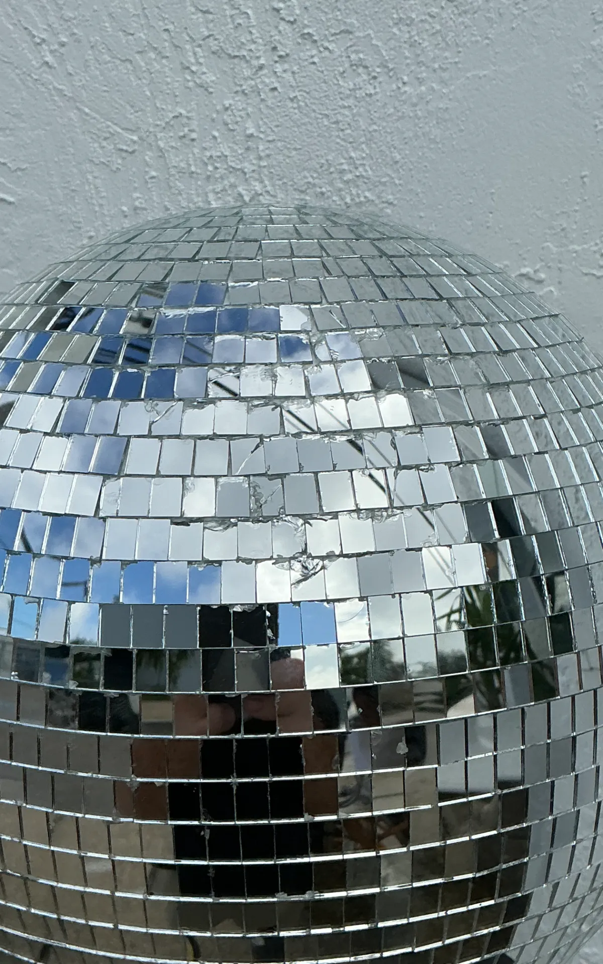 Vintage Mirrored Glass Disco Ball Helmet — additional photo 6