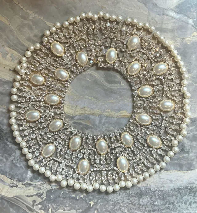 Vintage Statement Collar Necklace — additional photo 1
