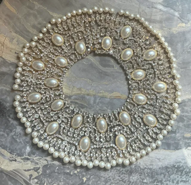 Vintage Statement Collar Necklace — additional photo 2