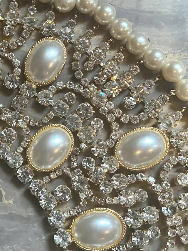 Vintage Statement Collar Necklace — additional photo 6