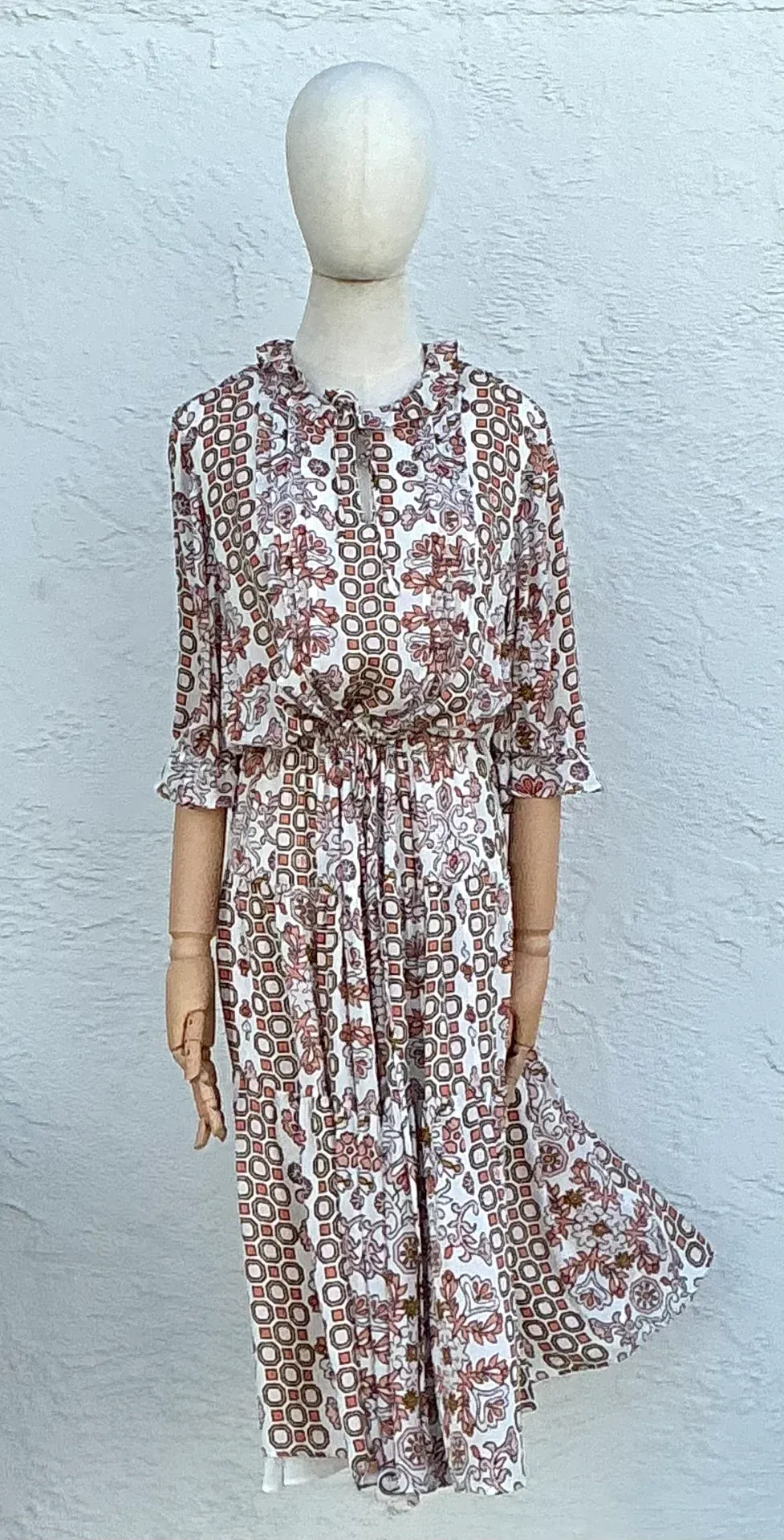 Tory Burch Silk Printed Dress — additional photo 2