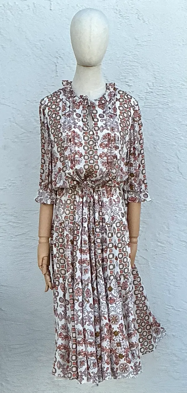 Tory Burch Silk Printed Dress — additional photo 3