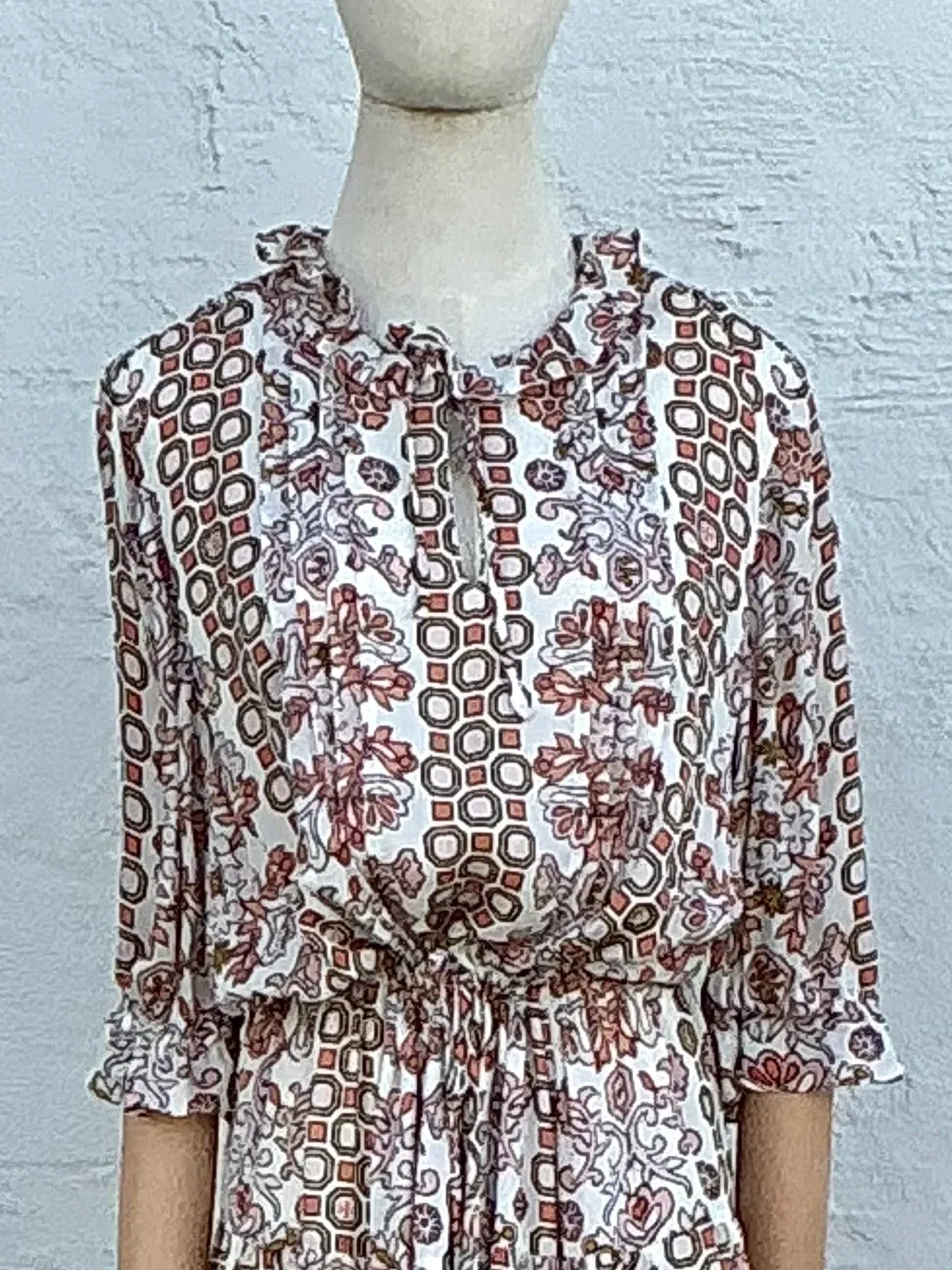 Tory Burch Silk Printed Dress — additional photo 4