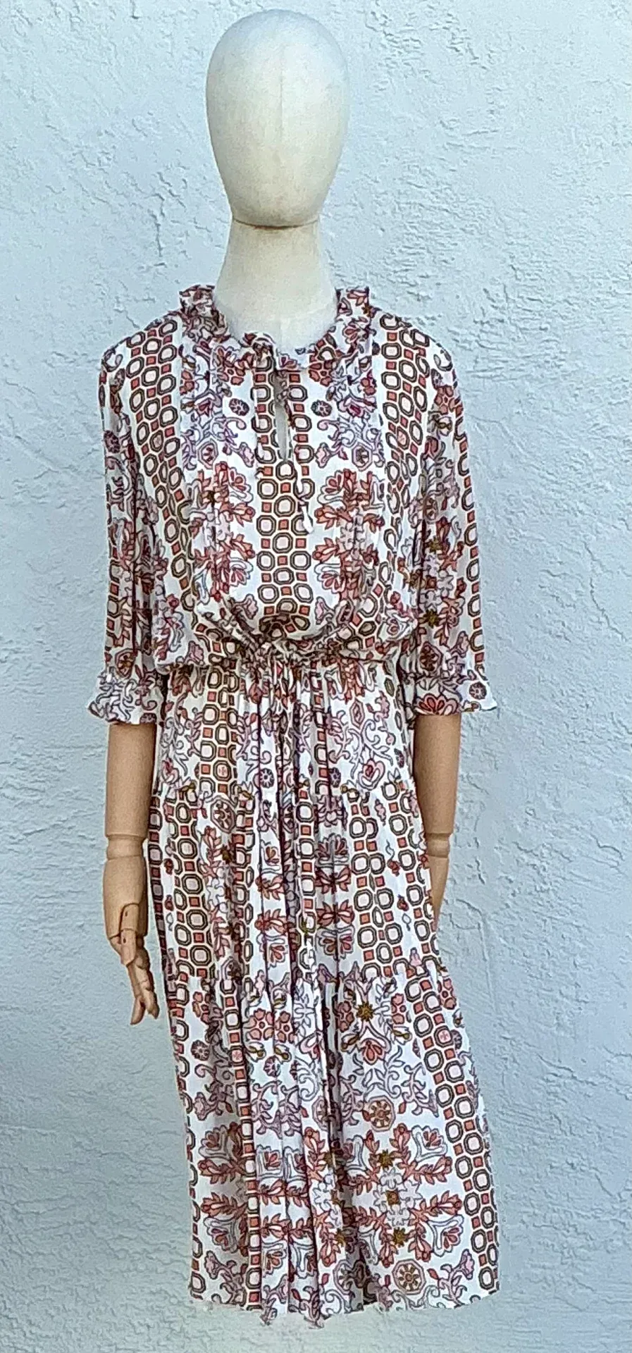 Tory Burch Silk Printed Dress — additional photo 5