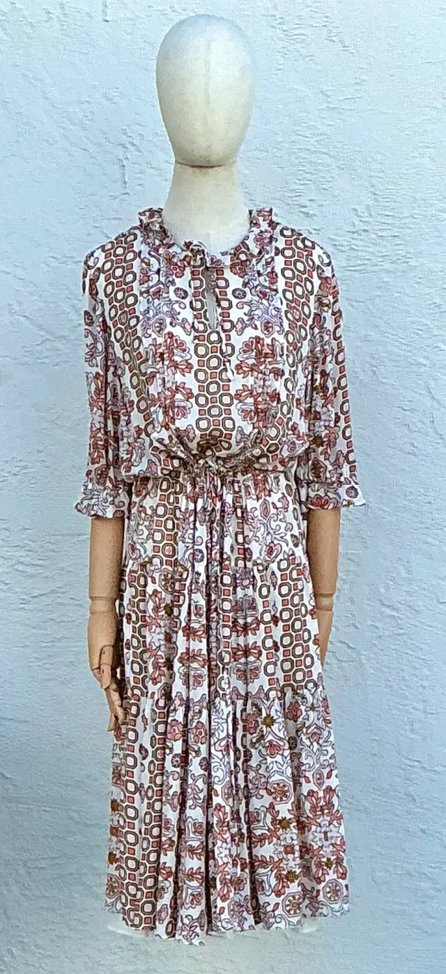 Tory Burch Silk Printed Dress — additional photo 1
