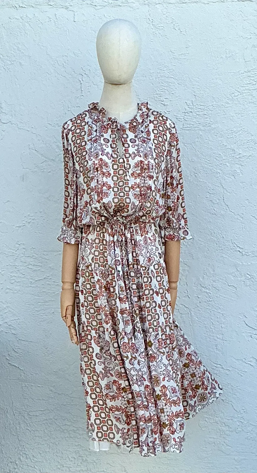 Tory Burch Silk Printed Dress — additional photo 6
