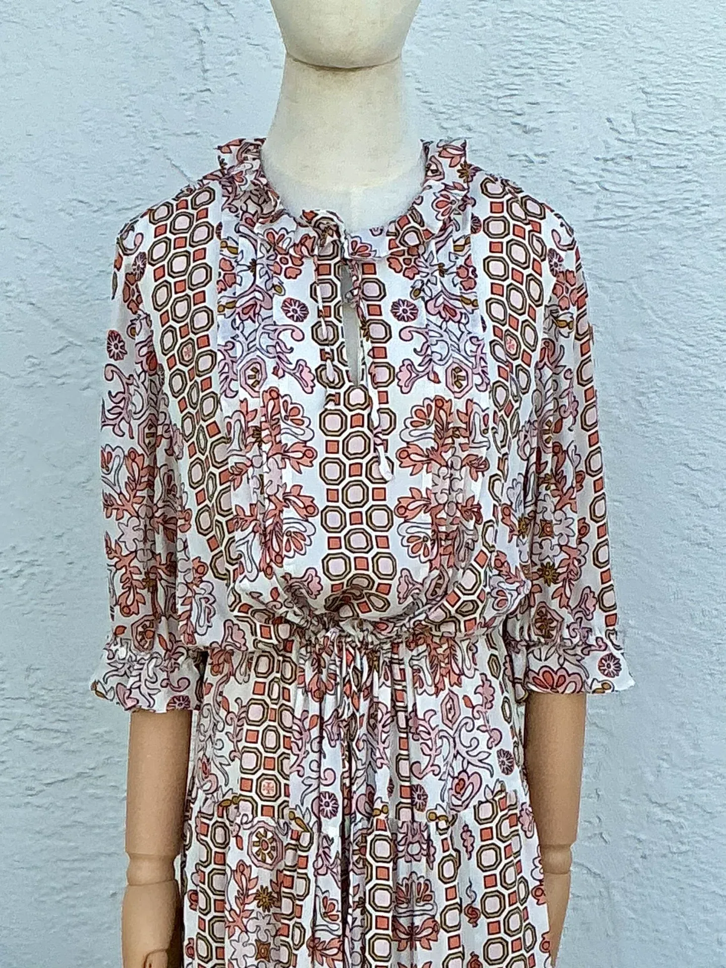 Tory Burch Silk Printed Dress — additional photo 7