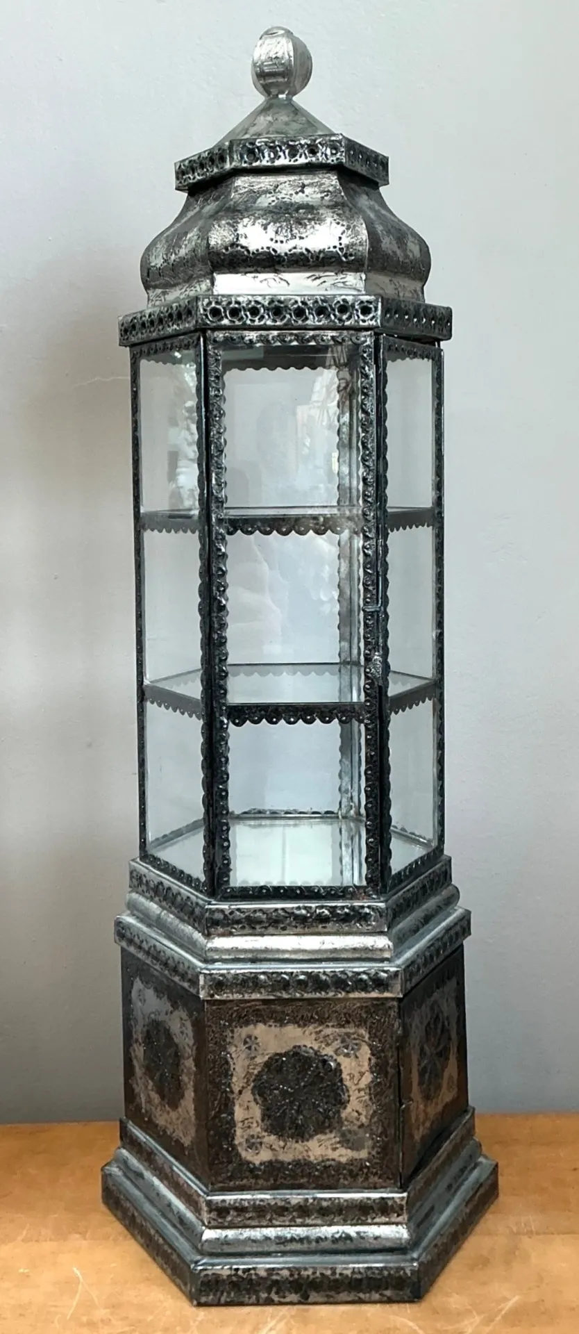 Ornate Metal and Glass Showcase — additional photo 2