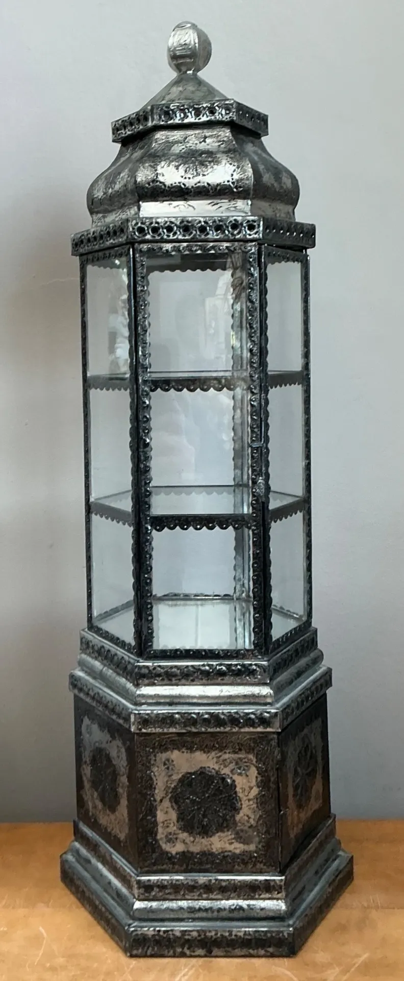 Ornate Metal and Glass Showcase — additional photo 1