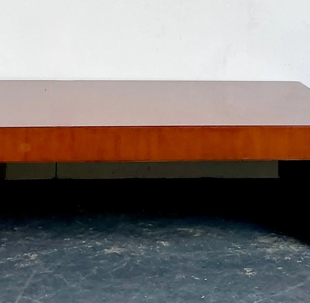 Vintage Ralph Lauren “Dalton” Waterfall Wood Coffee Table — additional photo 7