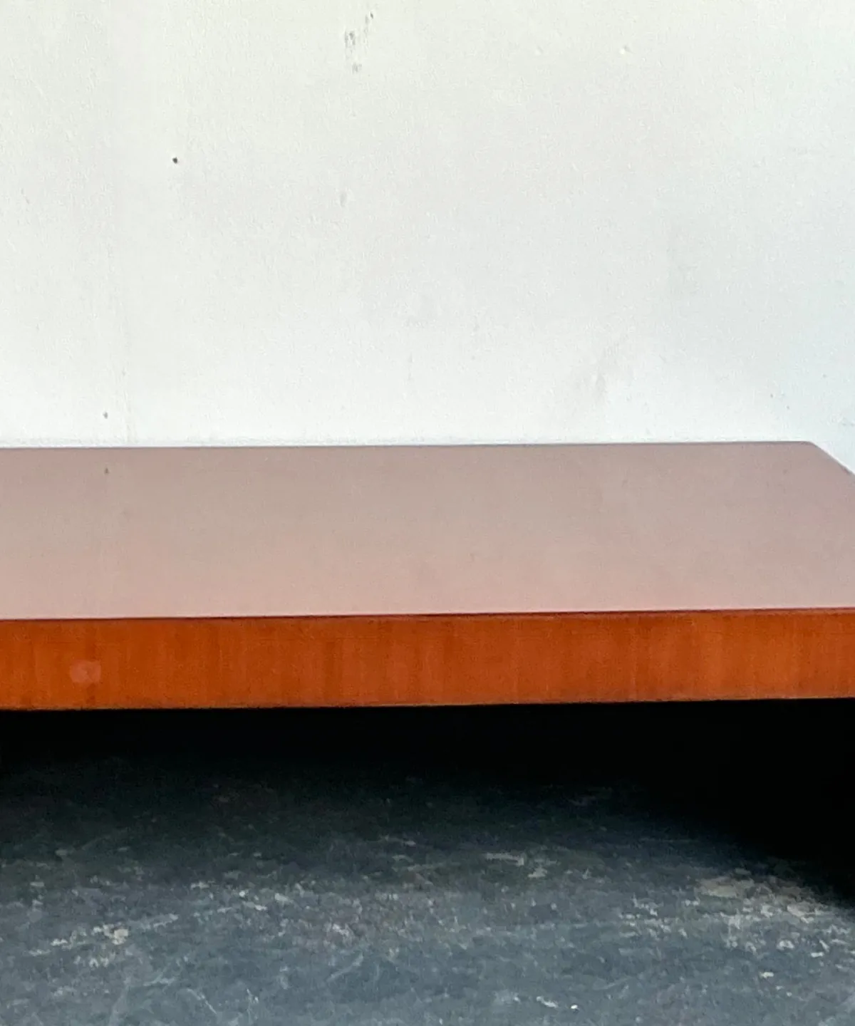 Vintage Ralph Lauren “Dalton” Waterfall Wood Coffee Table — additional photo 2