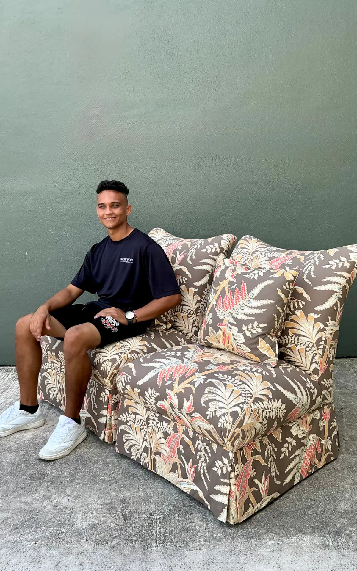 Brunschwig And Fils “Seychelles” Cotton Print Slipper Chairs — additional photo 5
