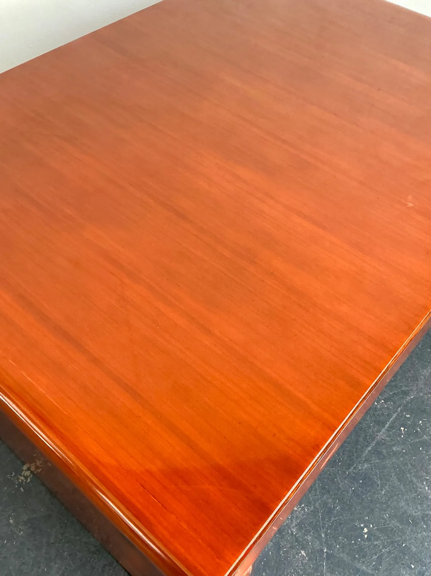 Vintage Ralph Lauren “Dalton” Waterfall Wood Coffee Table — additional photo 6