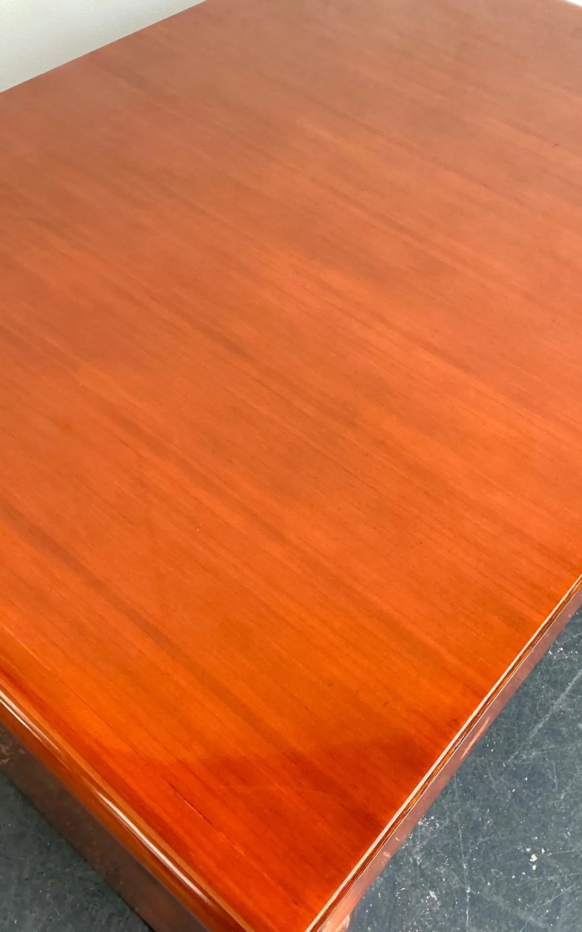 Vintage Ralph Lauren “Dalton” Waterfall Wood Coffee Table — additional photo 6