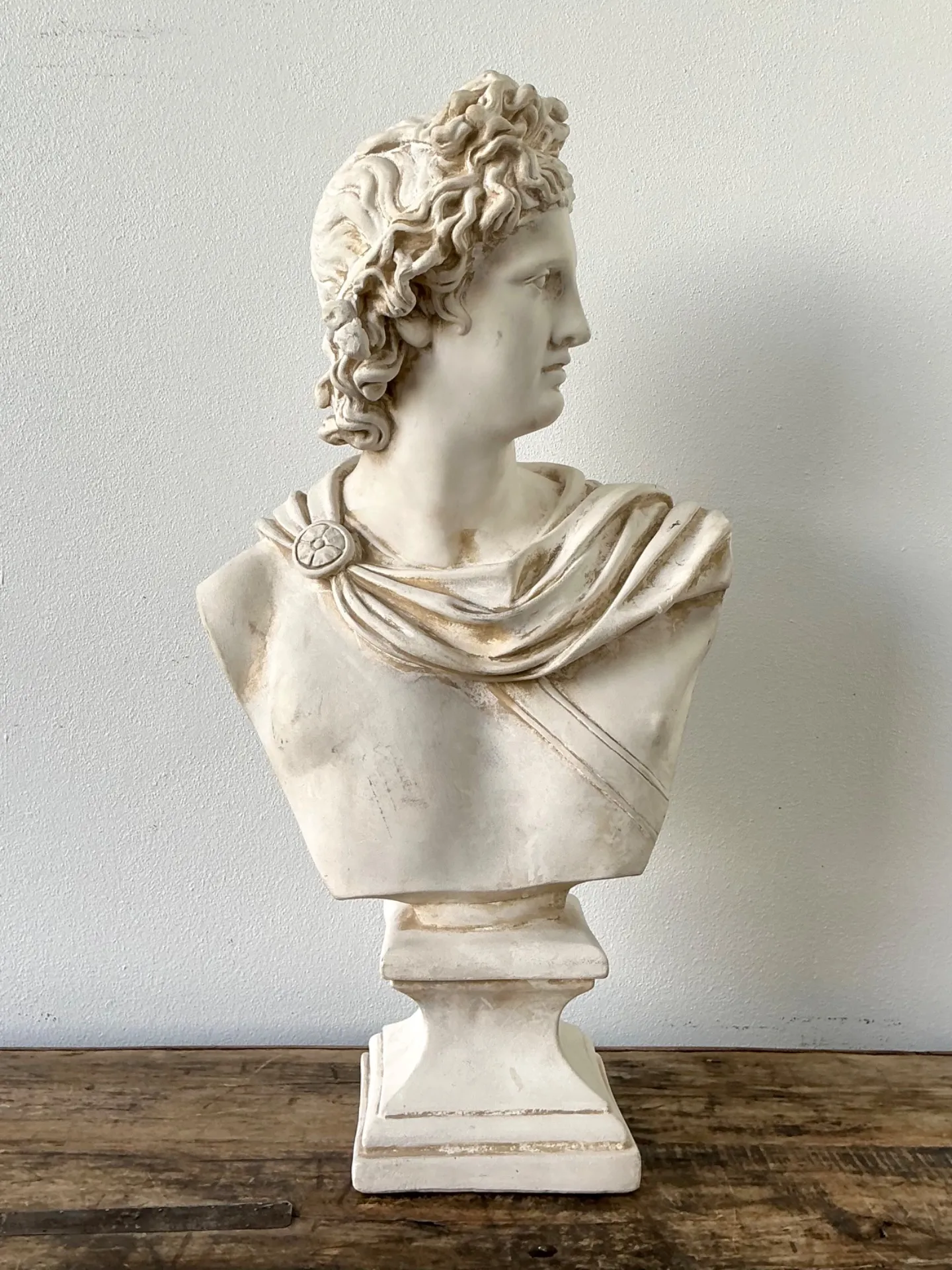 Ceramic Apollo Belvedere Bust Sculpture — additional photo 5