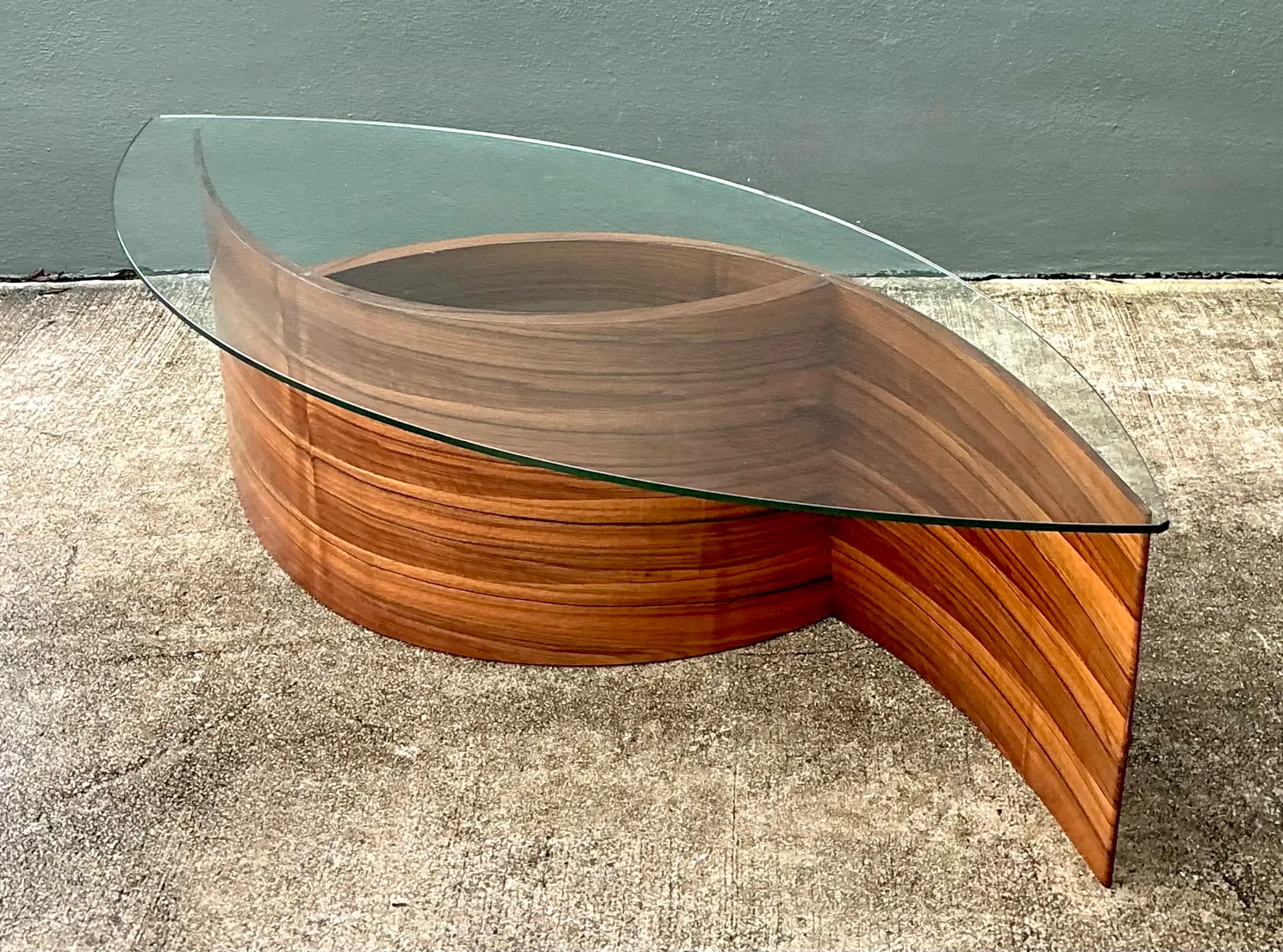Vintage Hand Made Cyclone Coffee Table — additional photo 1