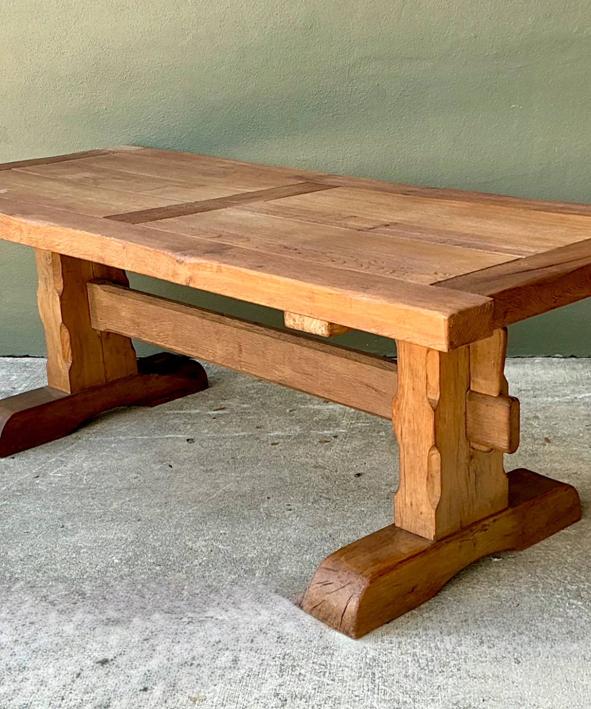 Vintage Rustic Wood Dining Table — additional photo 8