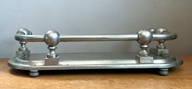Vintage Metal Ball Finial Tray — additional photo 8