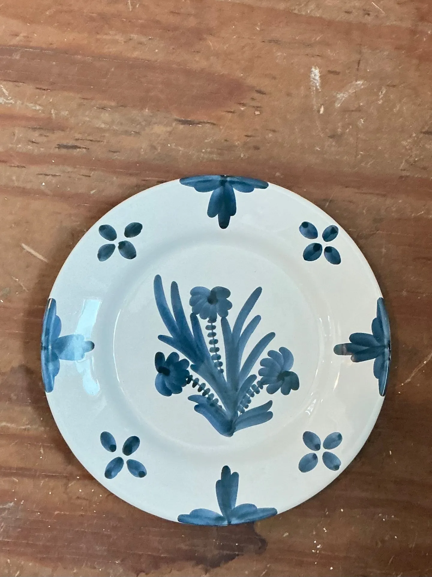 Vintage Penny Morrison Hand Painted Dinner Plates Z- Set Of 12 — additional photo 7