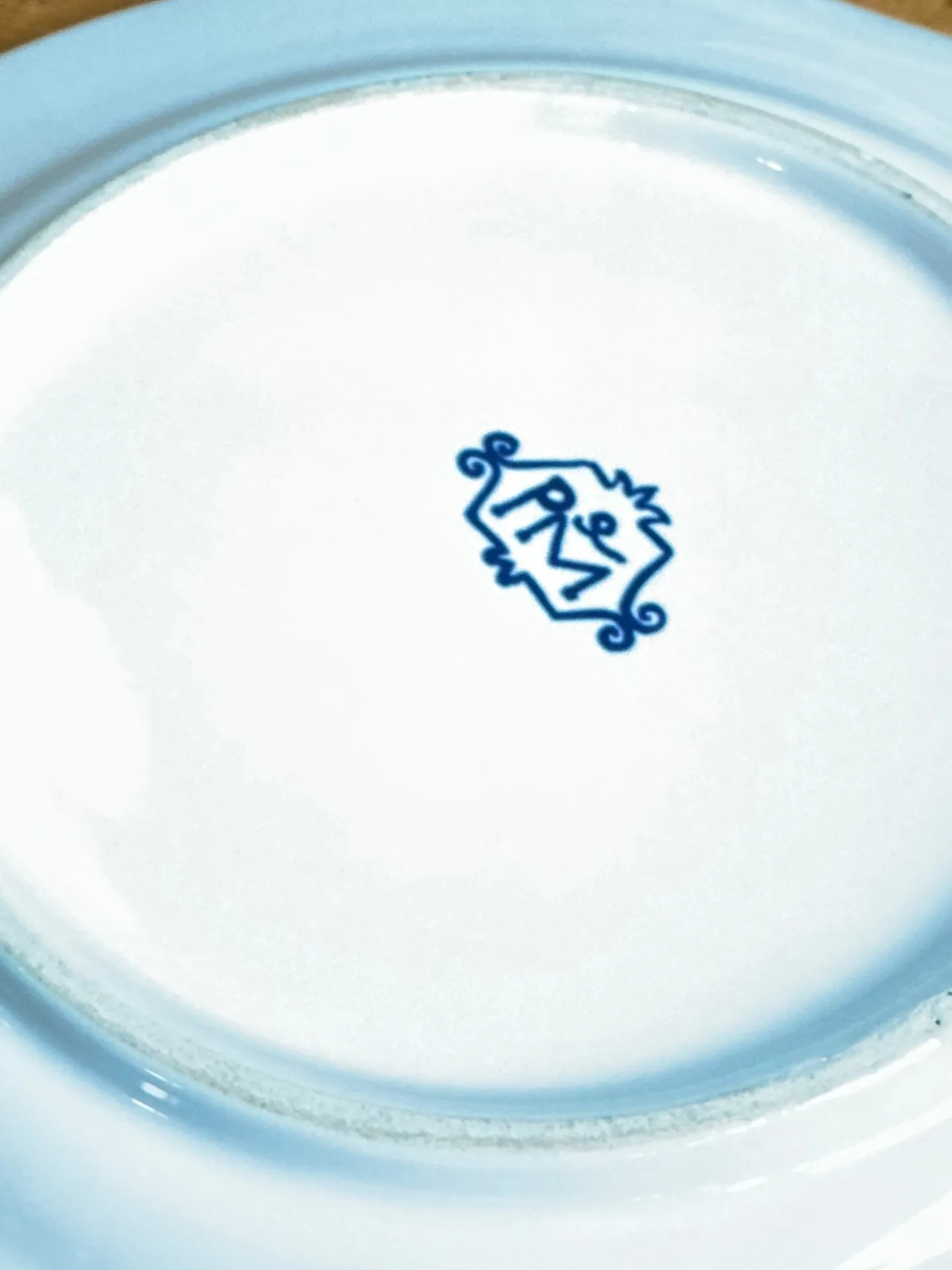 Vintage Penny Morrison Hand Painted Salad Plates - Set Of 12 — additional photo 7