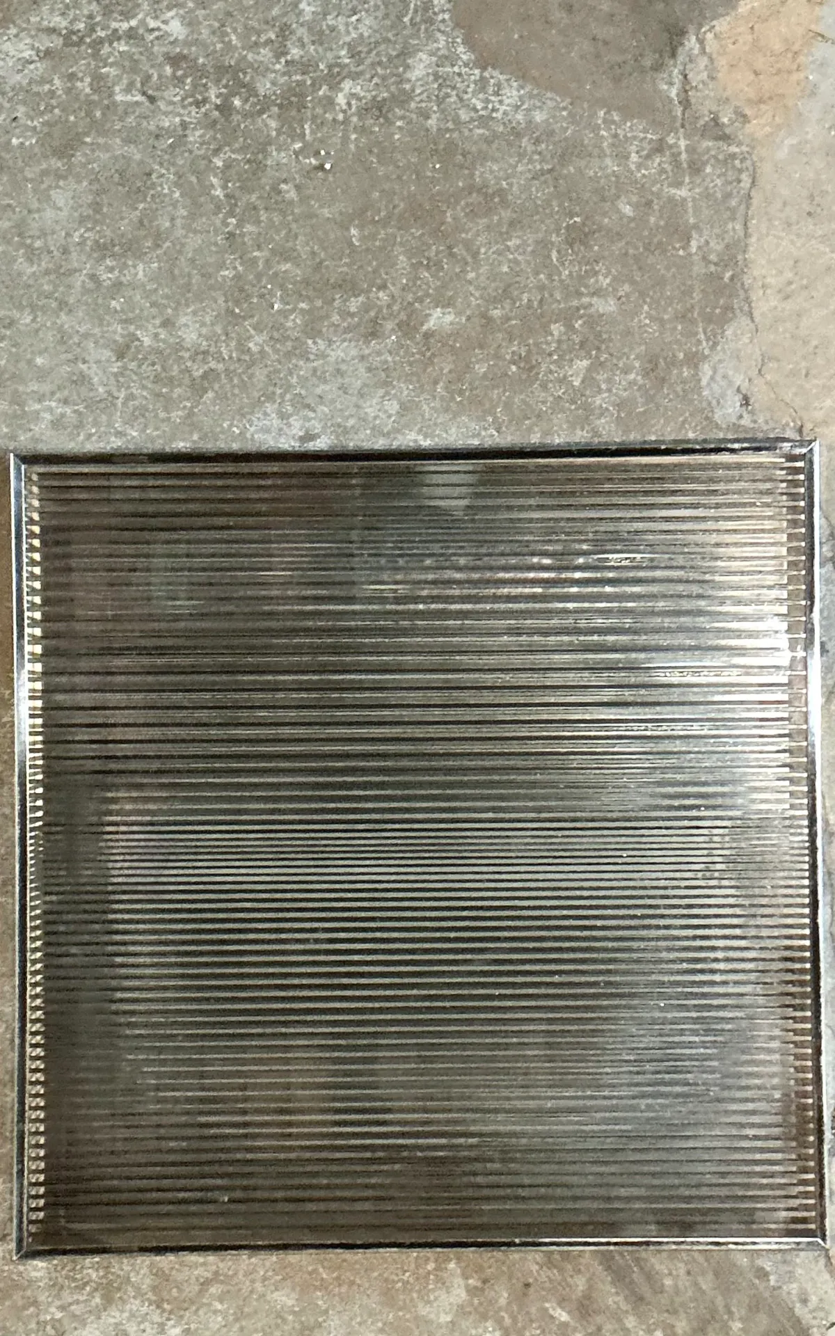 Vintage Geometric Metal and Mirrored Glass — additional photo 6