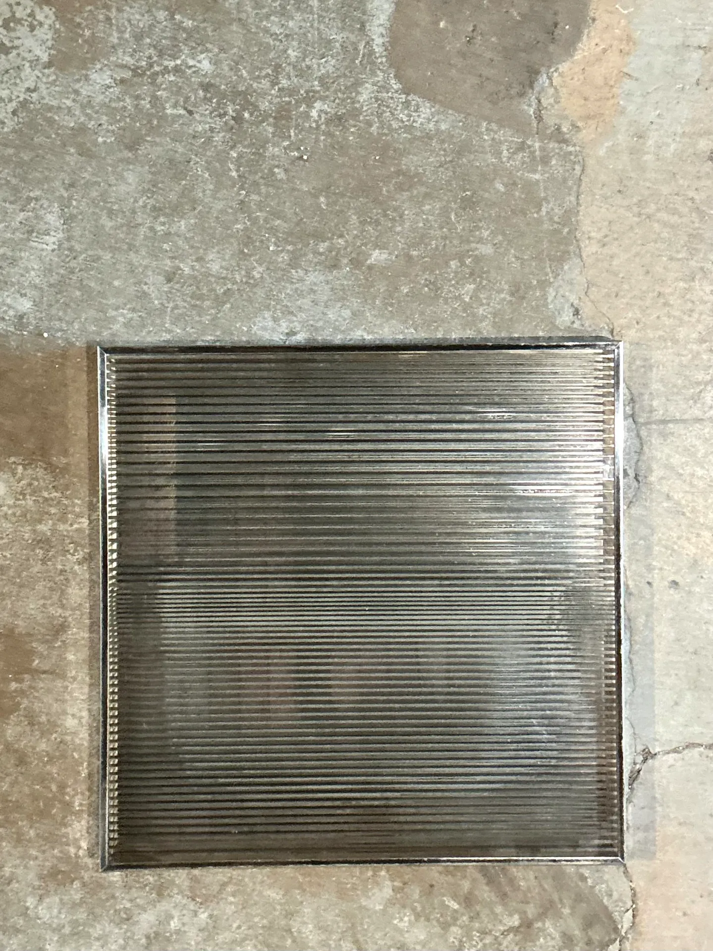 Vintage Geometric Metal and Mirrored Glass — additional photo 4
