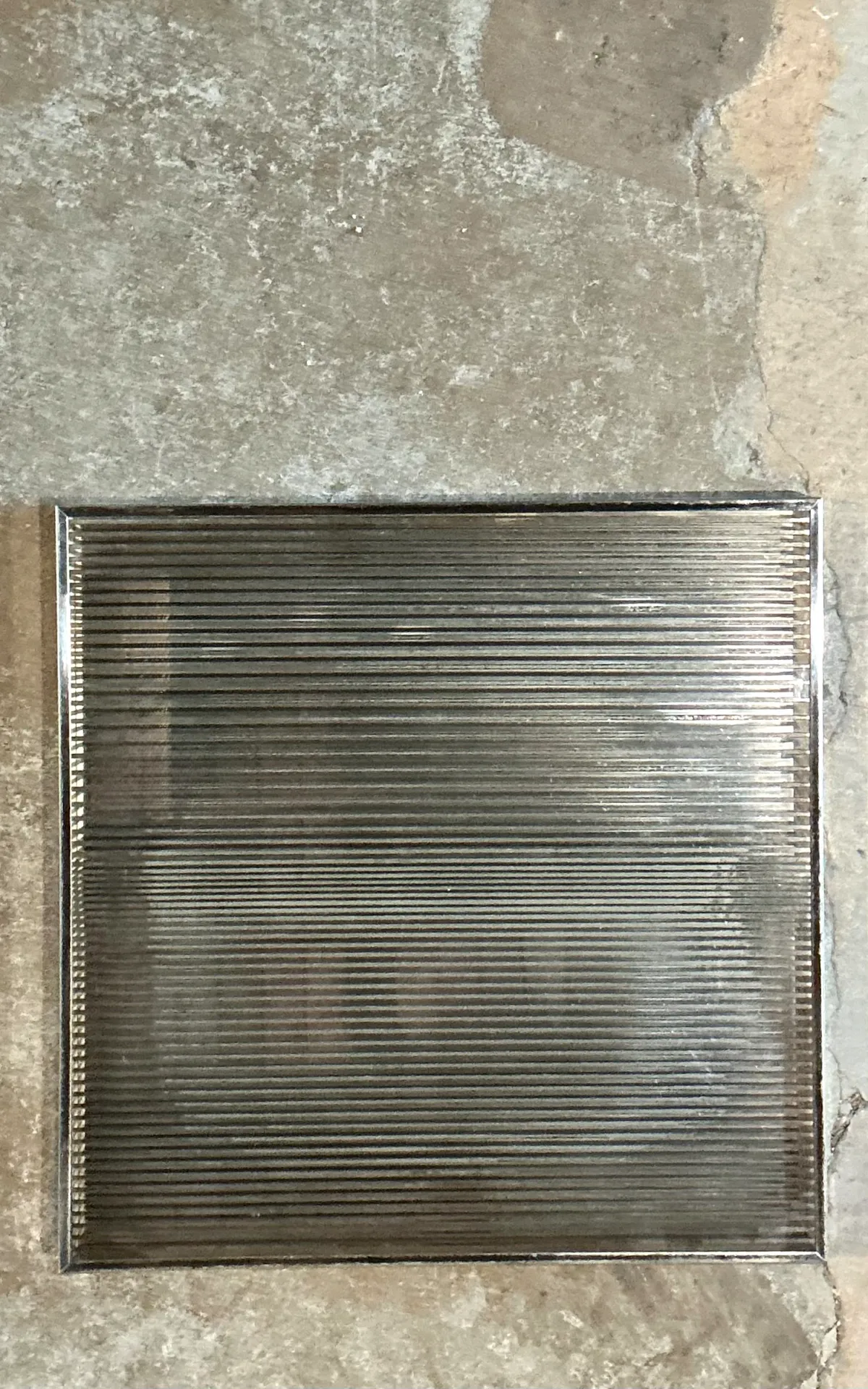 Vintage Geometric Metal and Mirrored Glass — additional photo 4