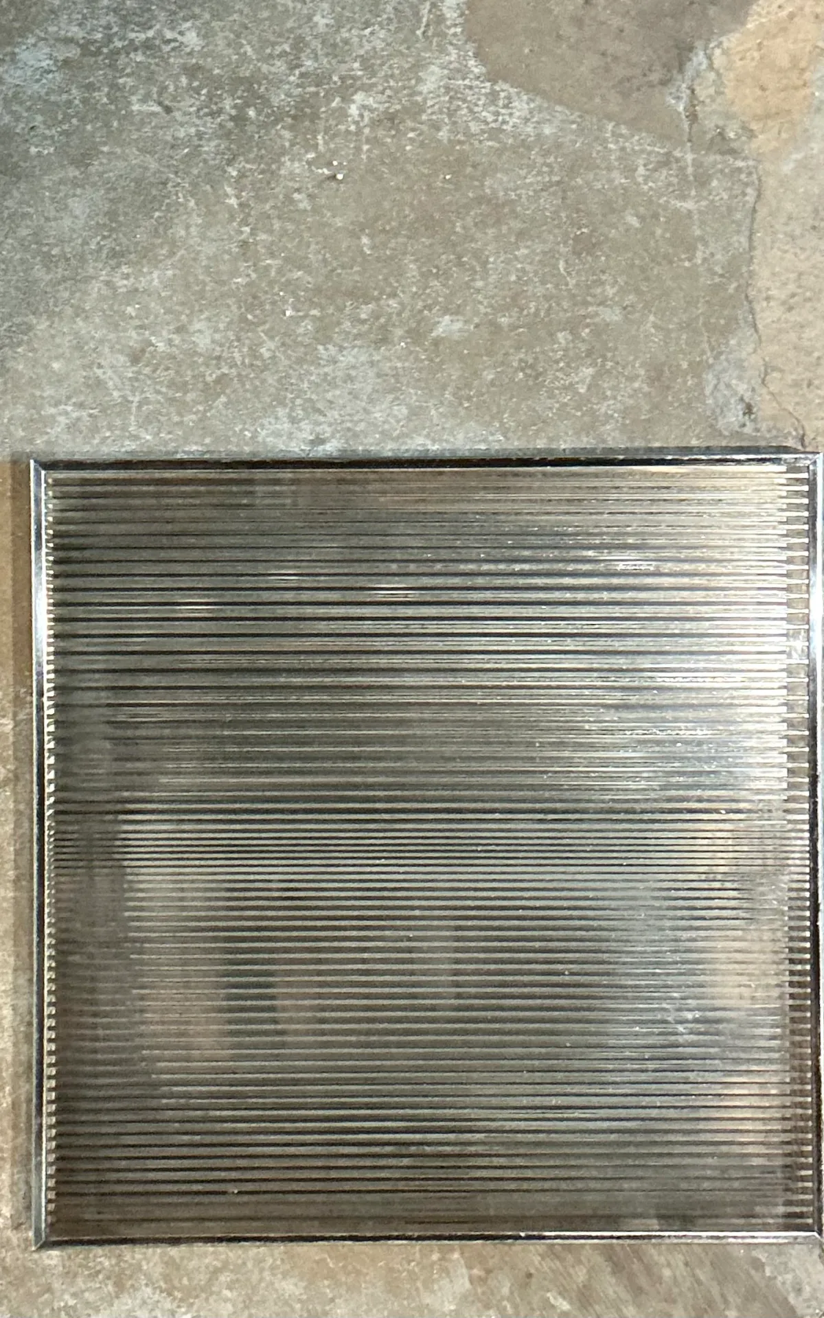 Vintage Geometric Metal and Mirrored Glass — additional photo 8