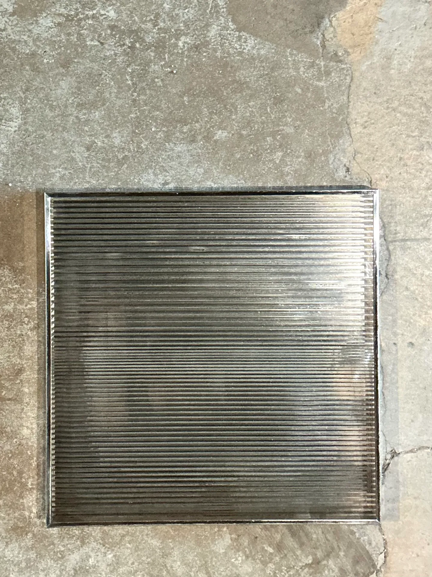 Vintage Geometric Metal and Mirrored Glass — additional photo 5