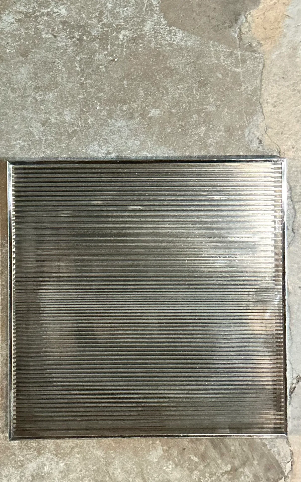 Vintage Geometric Metal and Mirrored Glass — additional photo 5