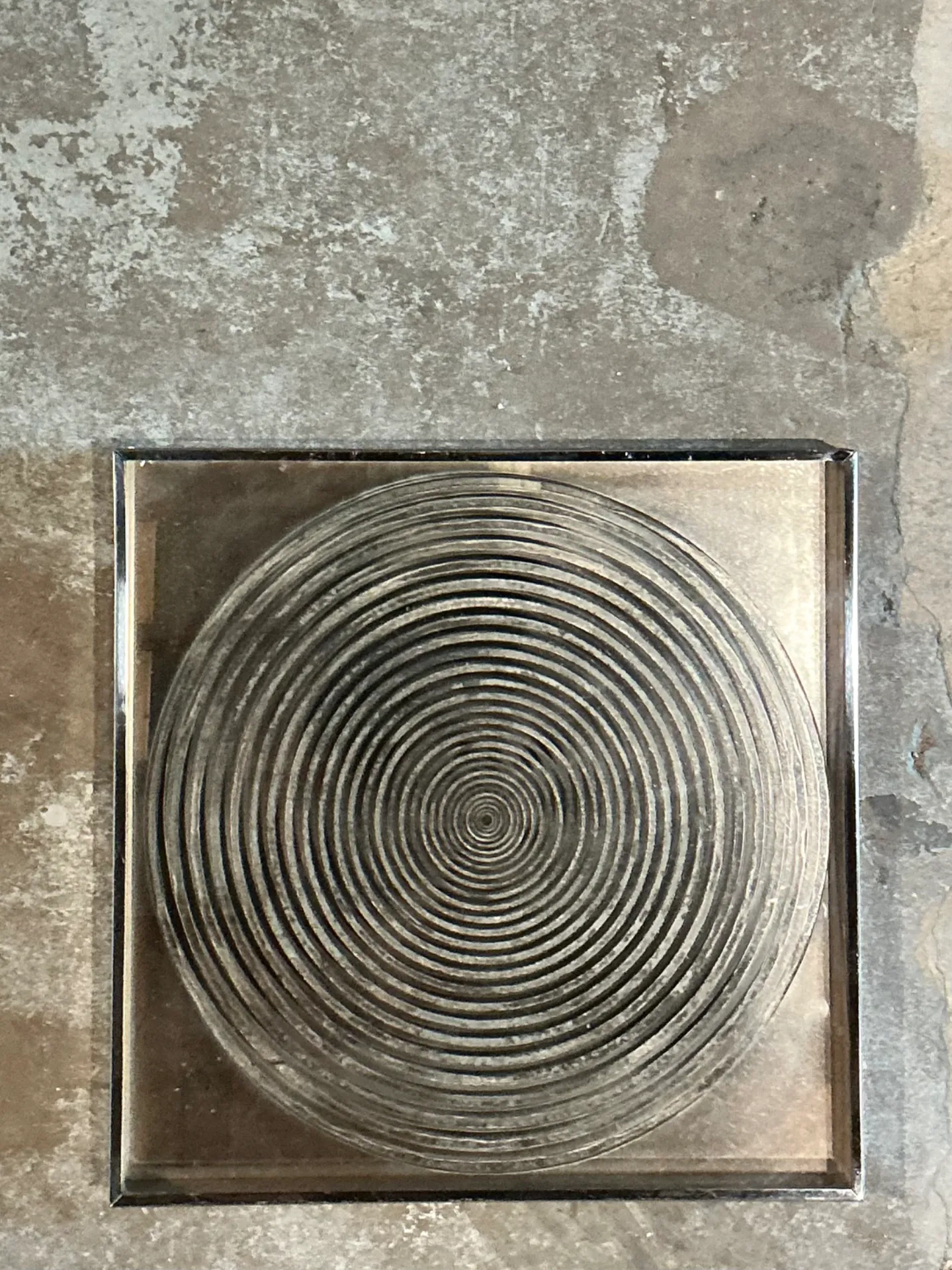 Vintage Geometric Metal and Mirror — additional photo 3
