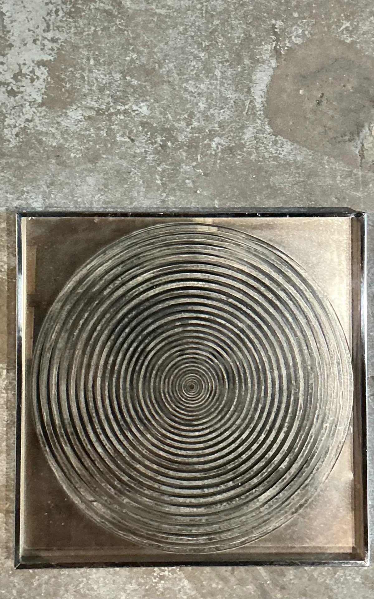 Vintage Geometric Metal and Mirror — additional photo 3