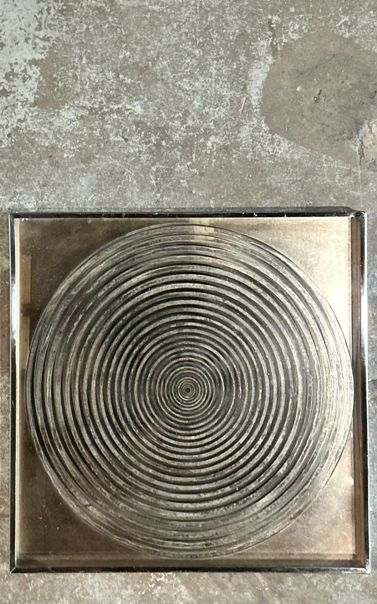 Vintage Geometric Metal and Mirror — additional photo 2