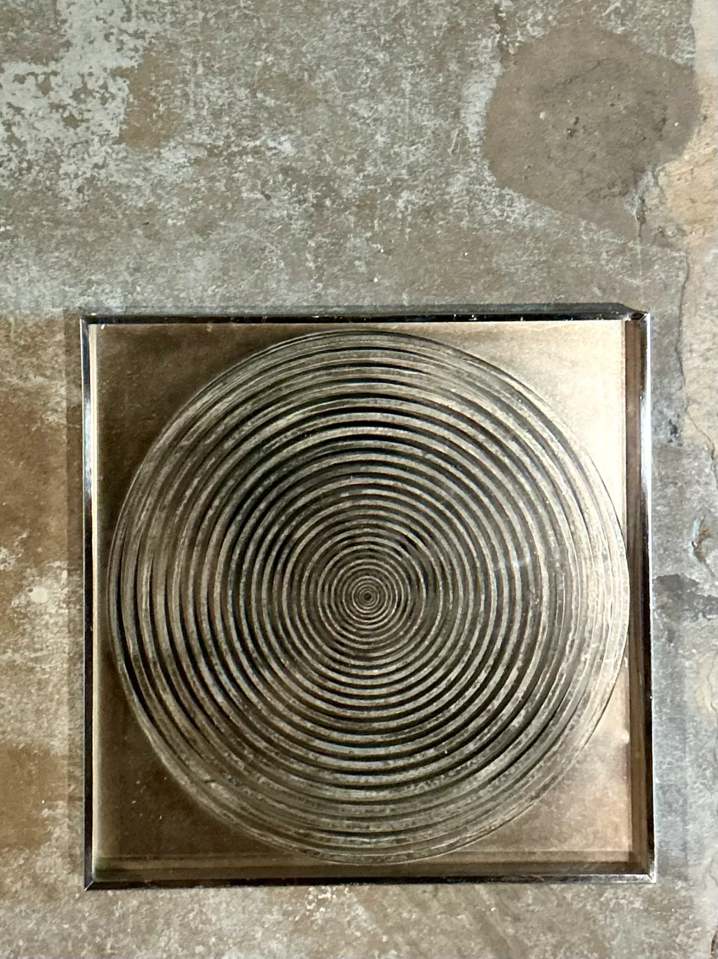 Vintage Geometric Metal and Mirror — additional photo 4
