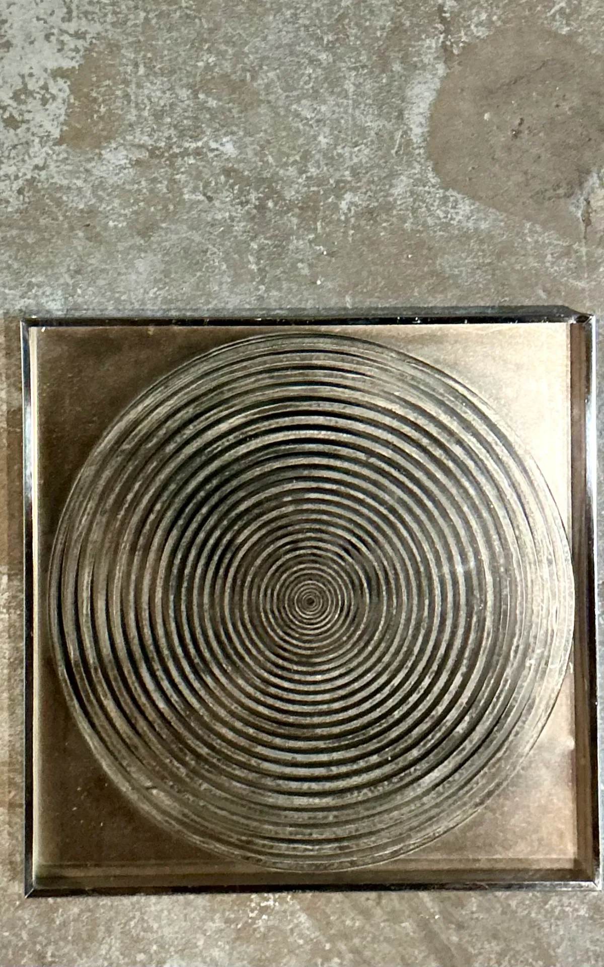 Vintage Geometric Metal and Mirror — additional photo 4