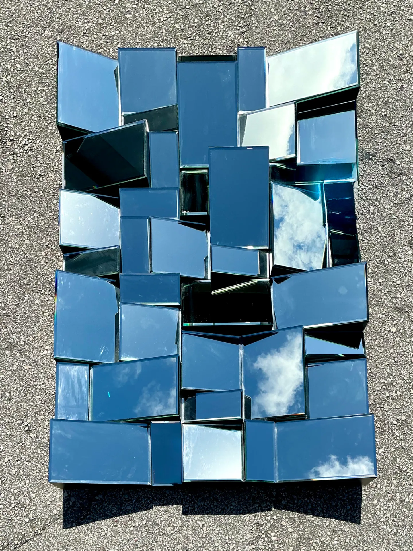 Vintage “Slopes” Mirror After Neil Smalls — additional photo 7