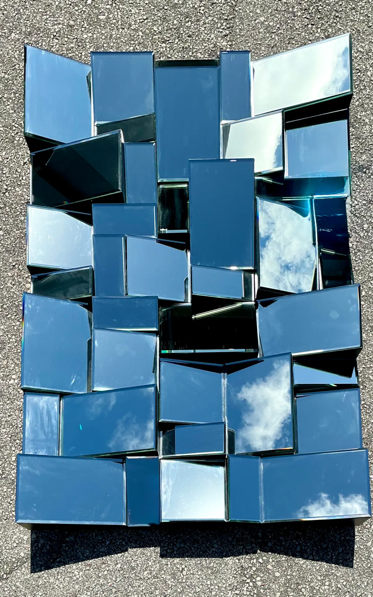 Vintage “Slopes” Mirror After Neil Smalls — additional photo 7