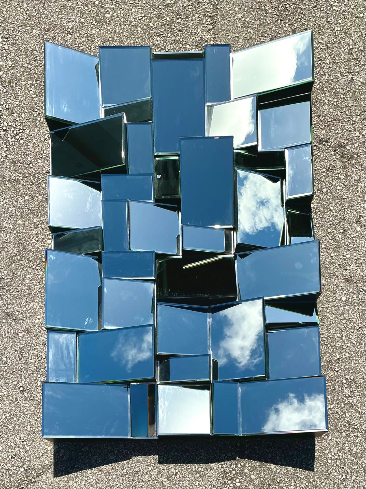 Vintage “Slopes” Mirror After Neil Smalls — additional photo 6