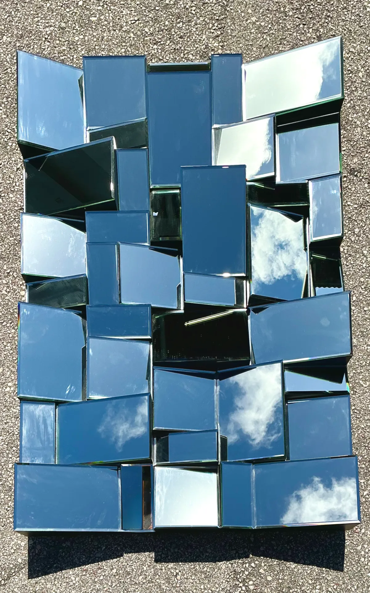 Vintage “Slopes” Mirror After Neil Smalls — additional photo 6
