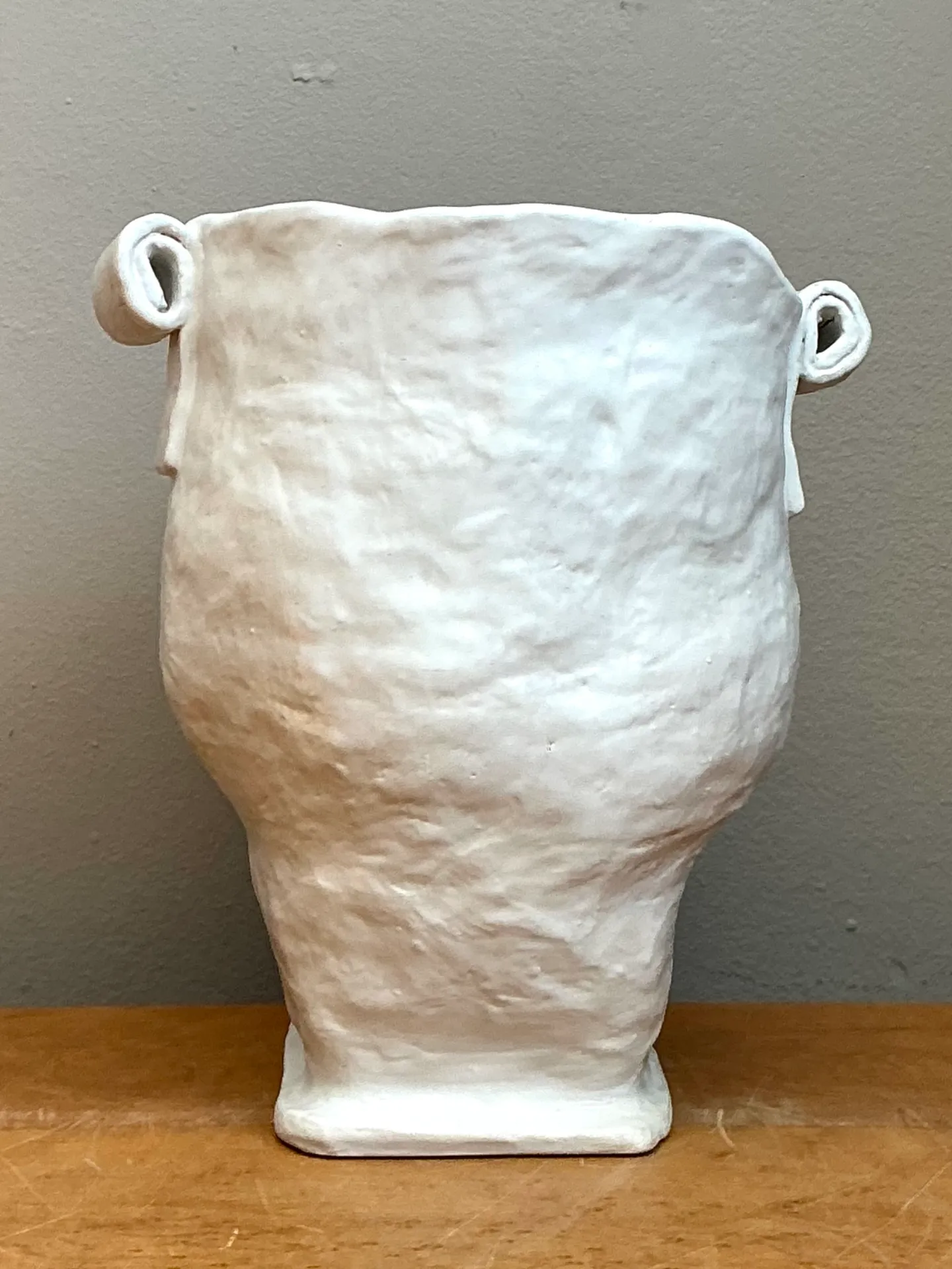 Vintage Handcrafted Ceramic Vase — additional photo 7