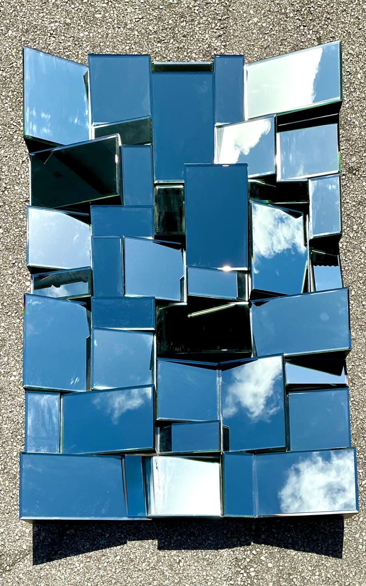 Vintage “Slopes” Mirror After Neil Smalls — additional photo 4