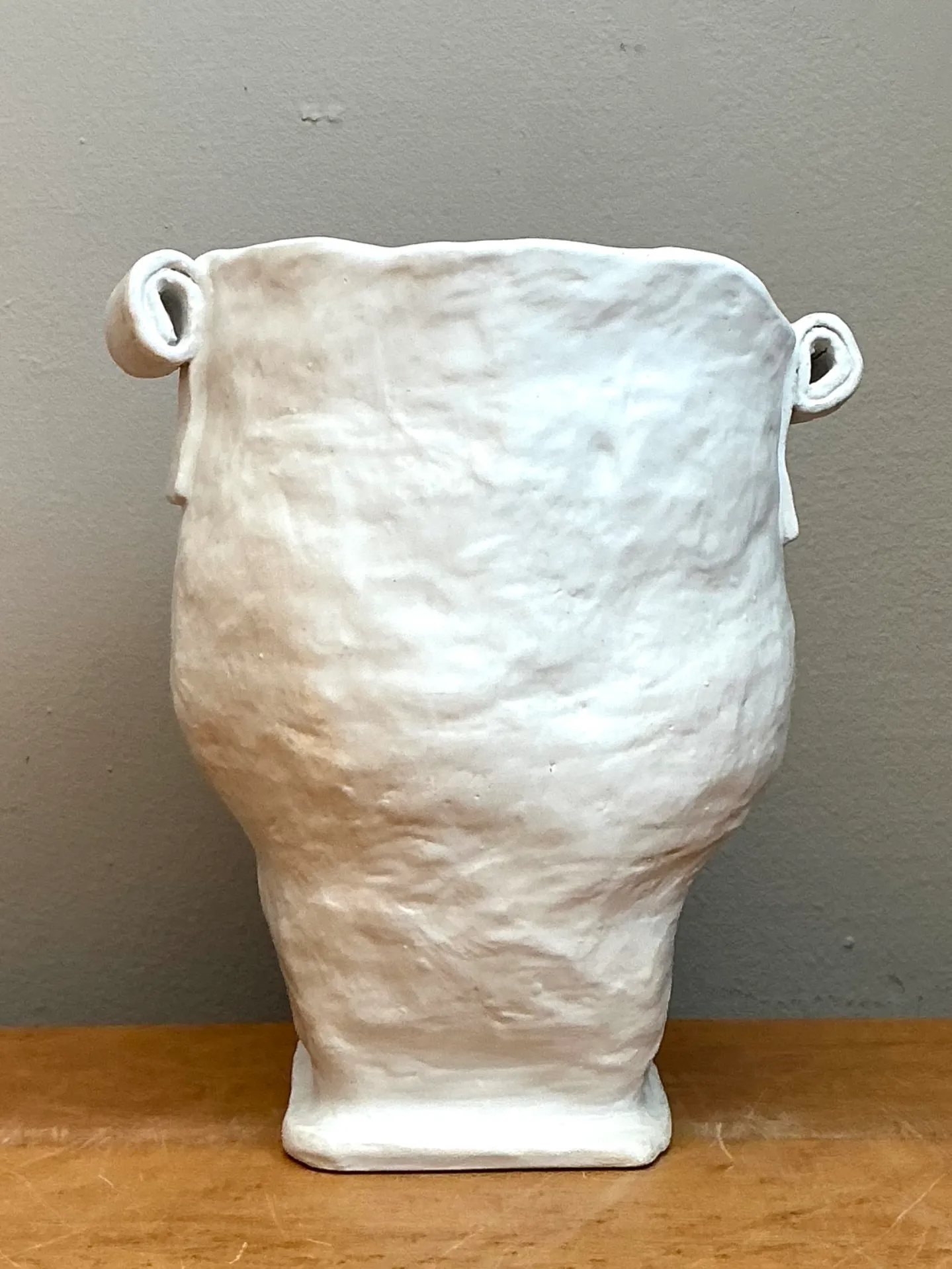 Vintage Handcrafted Ceramic Vase — additional photo 4